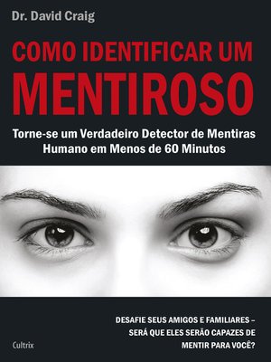 cover image of Como Identificar Um Mentiroso